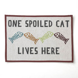 One Spoiled Cat Tapestry Plaemat