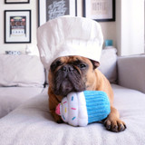 Blue Cupcake Dog Toy Blue Cupcake Dog Toy