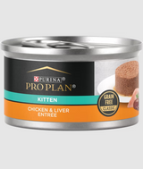 Purina Pro Plan Chicken and Liver Entrée Wet Kittens Food