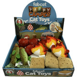 Fabcat Happy Camper Assorted Cat Toy