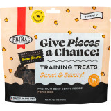 Primal "Give Pieces A Chance" Beef Jerky Dog Treat 4oz Primal "Give Pieces A Chance" Beef Jerky Dog Treat 4oz