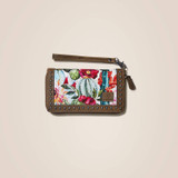 Ariat Cruiser Cactus Floral Clutch Wallet Ariat Cruiser Cactus Floral Clutch Wallet