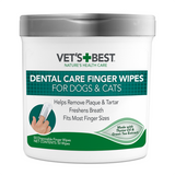 Vet's Best Dental Care Finger Wipes