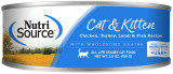 NutriSource Chicken, Turkey, Lamb & Fish Canned Cat Food