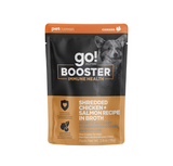 Petcurean GO! Shredded Chicken + Salmon In Bone Broth Booster Dog Food Topper Immune Health Petcurean GO! Shredded Chicken + Salmon In Bone Broth Booster Dog Food Topper Immune Health