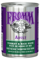 Fromm Classic Adult Turkey & Rice Pâté 12.5oz Fromm Classic Adult Turkey & Rice Pâté 12.5oz