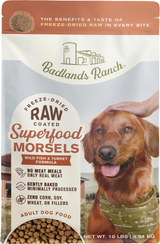 Badlands Ranch Superfood Complete Raw Coated Morsels Fish