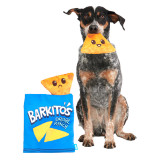 Bark Drool Ranch Chips Mulitcolor Chips Plush Dog Toy