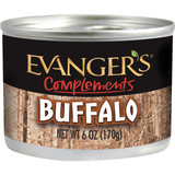Evangers Grain Free 100% Buffalo Dog + Cat Food