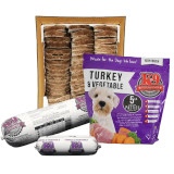 K9 Kraving Frozen Turkey & Vegetable 1Lb Chub