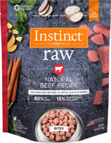Nature's Variety Instinct 85/15 Raw All Natural Beef Recipe Bites