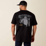 Ariat Men's Rebar Workman Graveyard T-Shirt - Black