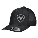 Ariat Men's Offset Logo Snapback Cap - Black