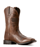 Ariat Men's Circuit Patriot Wide Square Toe Western Boot - Tan
