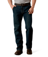 Ariat Men's Rebar M4 Low Rise DuraStretch Workhorse Boot Cut Jeans - Phantom Wash