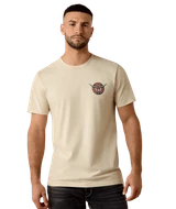 Ariat Men's "Ariat Steer" Freedom T-Shirt - Natural