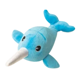 Snugarooz Baby Nikki the Narwhal Toy