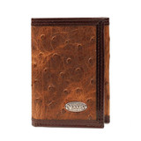 Nocona Ostrich Trifold Wallet