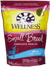Wellness Complete Health Small Breed Senior Turkey & Peas Dry Dog Food