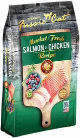 Fussie Cat Market Fresh Salmon & Chicken Recipe Grain-Free Dry Cat Food