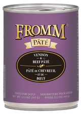 Fromm Pâté Venison & Beef Canned Dog Food