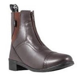 Saxon Kids' Syntovia Zip Paddock Boots - Brown Saxon Kids' Syntovia Zip Paddock Boots - Brown
