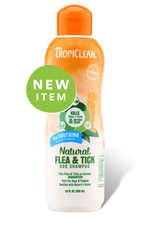 tropiclean natural flea and tick shampoo