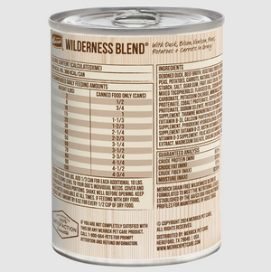 Merrick Wilderness Blend Canned Dog Food