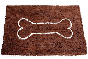 Soggy Doggy XL Bone Mat Chocolate