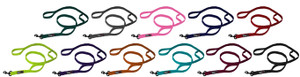 Dogline Nylon Multi-Handle Flat Dog Leash 6ft