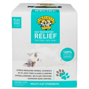 R & R Respiratory Relief Clumping Cat Litter 20lb