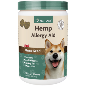 NaturVet Hemp Allergy Aid Soft Chew