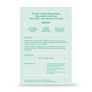 Bocce's Bakery Daily Support Breath Dog Biscuits 12oz