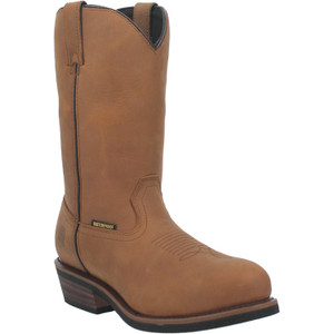 Dan Post Men's Albuquerque Waterproof Work Boot - Tan