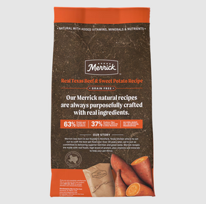 Merrick Grain Free Real Texas Beef and Sweet Potato Dry Dog Food