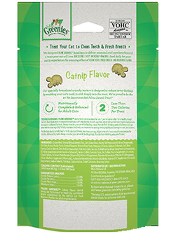 Feline Greenies Catnip Flavored Dental Treats 2.1 oz