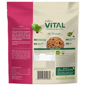 Freshpet Vital Grain Free Small Breed Chicken Recipe with Carrots, Sweet Potatoes & Cranberries Refrigerated Dog Food