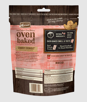 Merrick Cowboy Cookout Oven Baked Dog Treat 