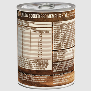 Merrick Slow-Cooked BBQ Memphis Style with Glazed Chicken Canned Dog Food