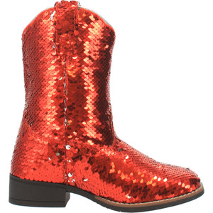Laredo Kids' Kansas Red Sequin Boot