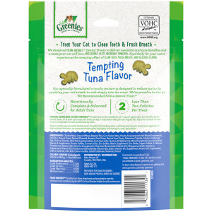 Greenies Feline  - Tempting Tuna Flavored Cat Treats