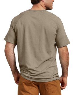 Dickies Men's Temp-iQ Performance Short Sleeve T-Shirt Desert Khaki