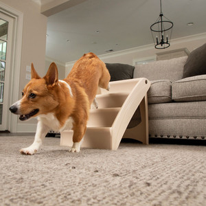 Solvit Cozyup Four Step Folding Pet Stairs