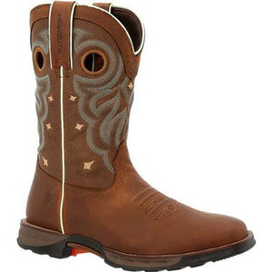 Durango Women's Maverick Waterproof Work Boot - Rugged Tan