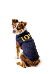 Chilly Dog Alpaca LOVE Dog Sweater