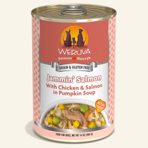 Weruva Jammin' Salmon with Chicken & Salmon in Pumpkin Soup Dog Food
