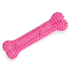 Nylabone Puppy Teething & Soothing Flexible Chew Toy - Pink