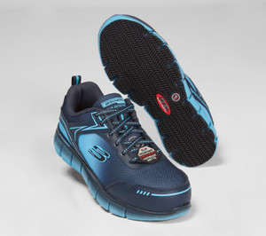 Skechers Women's Telfin Arterios AT- Navy Blue