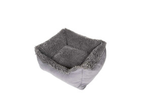 Dog Gone Smart Dirty Dog Lounger Bed Large -  Grey 31x27