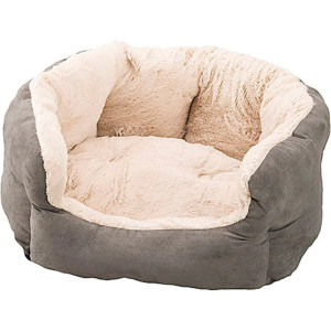 Ethical Pet Sleep Zone Reversible Cushion 18" - Light Gray 